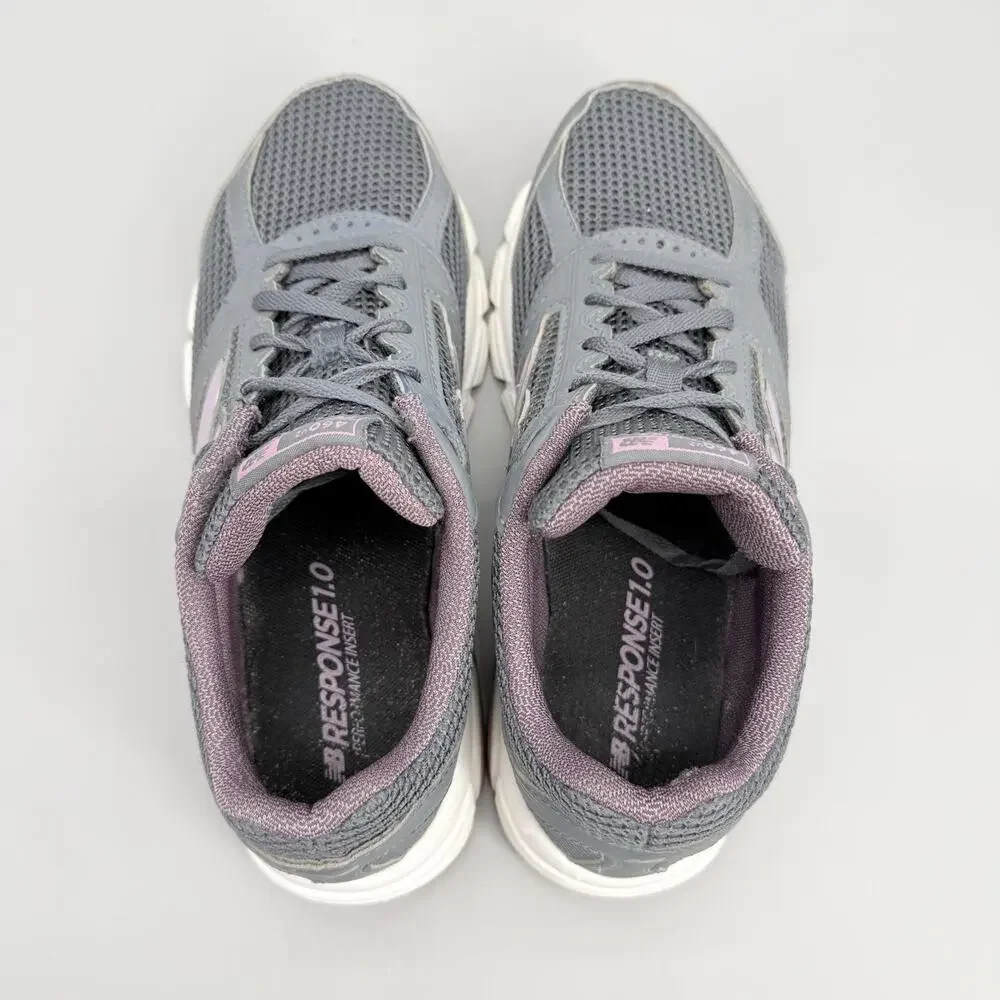 New Balance Womens 460 V2 W460SL2 Gray Running Shoes Sneakers Size 8.5
